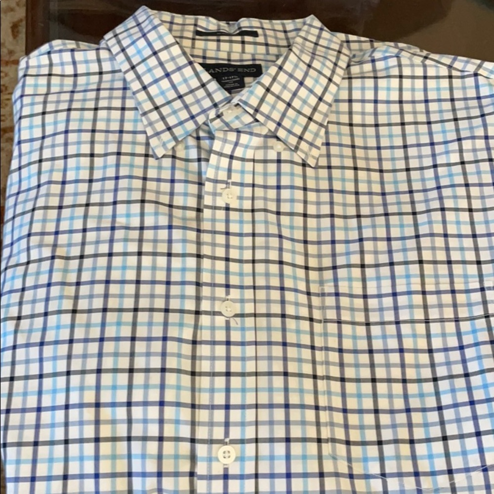 Lands End Button Down